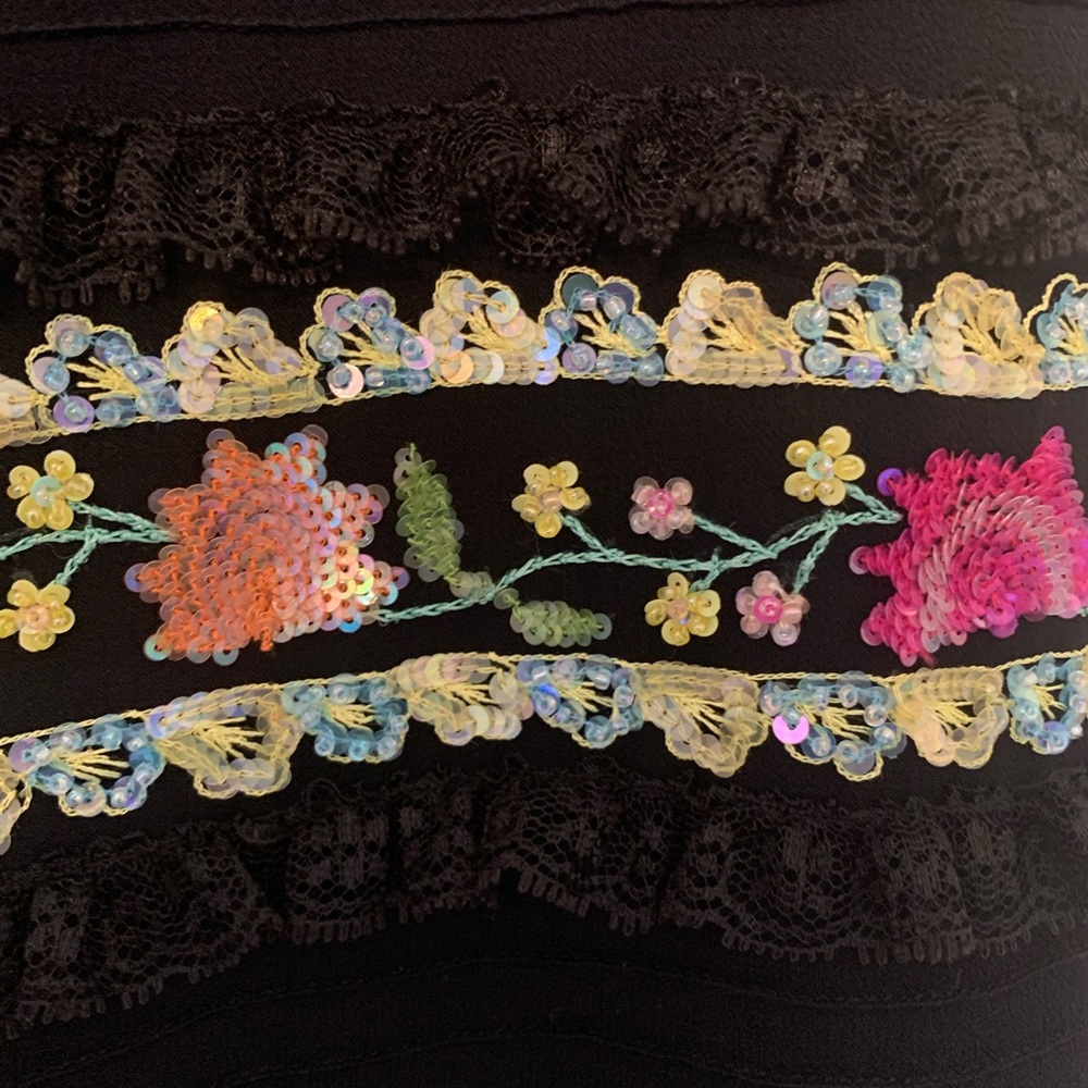 Escada black silk skirt - Picture 3 of 13